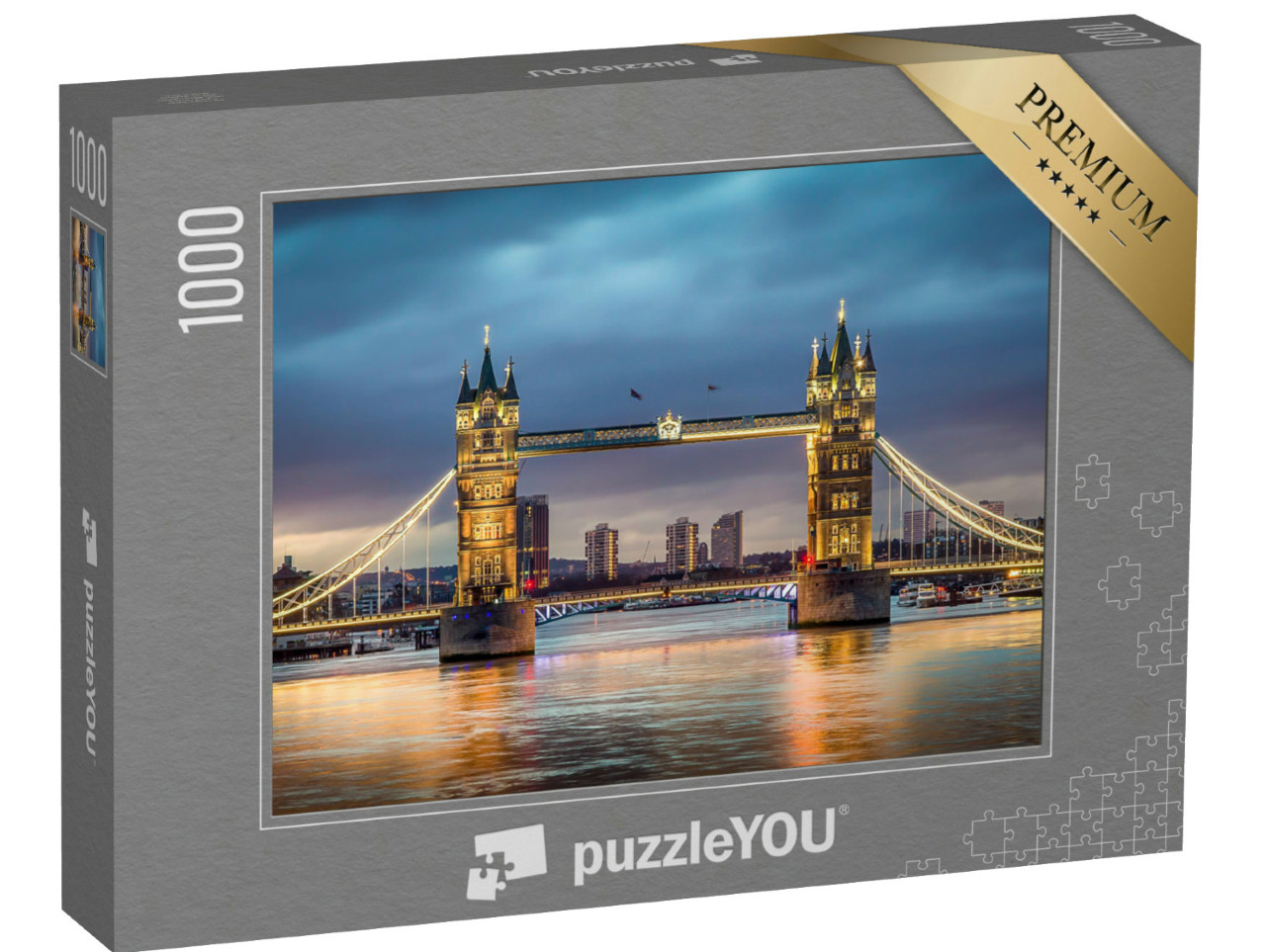 Puzzle 1000 pezzi „Il Tower Bridge sul Tamigi al tramonto“