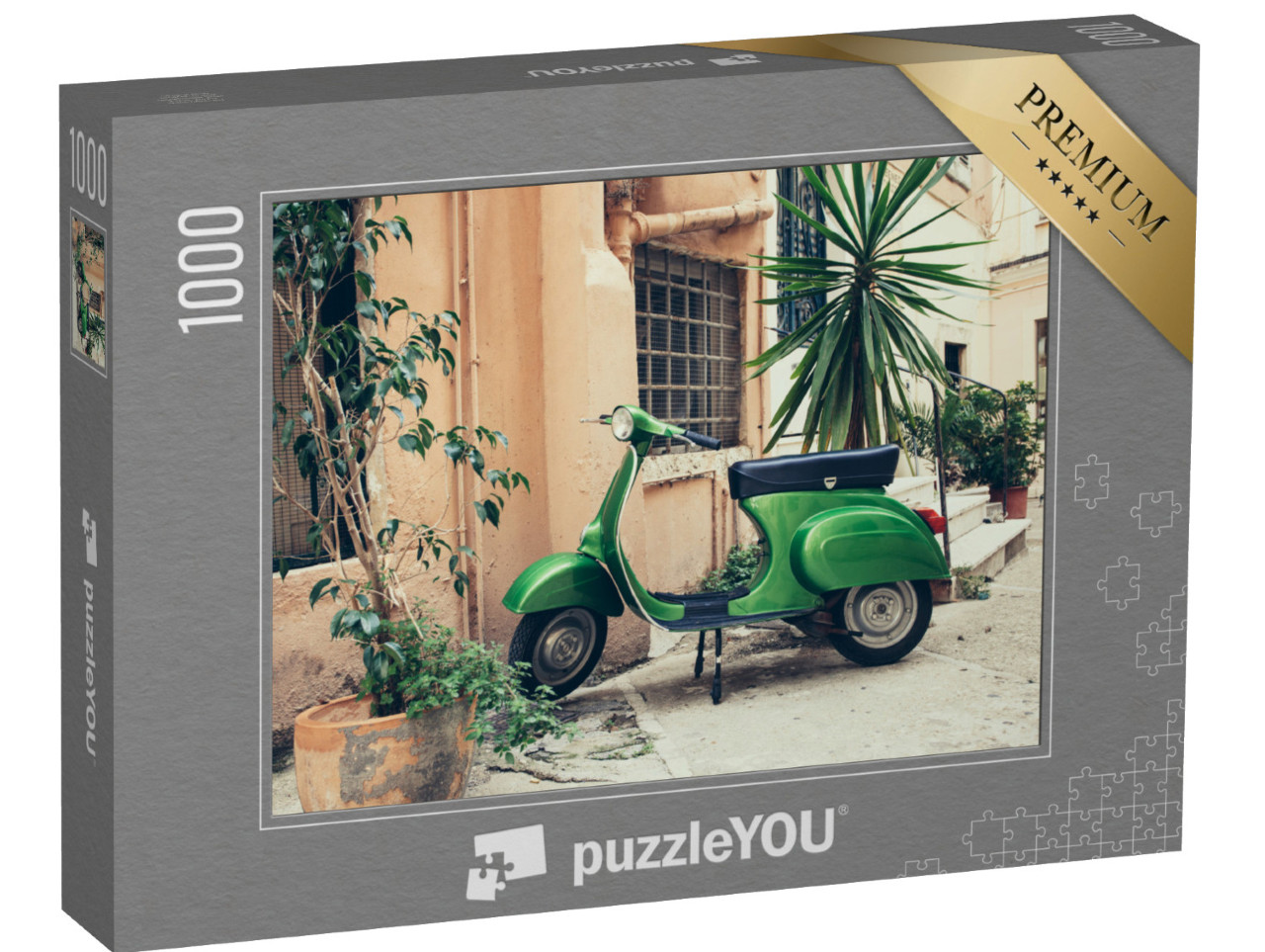 Puzzle 1000 pezzi „Antica strada italiana“