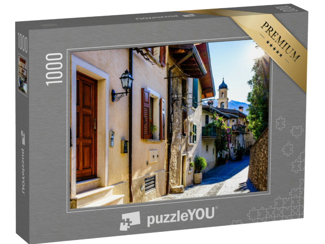 Puzzle 1000 pezzi „limone sul garda sul lago di garda in Italia - foto“