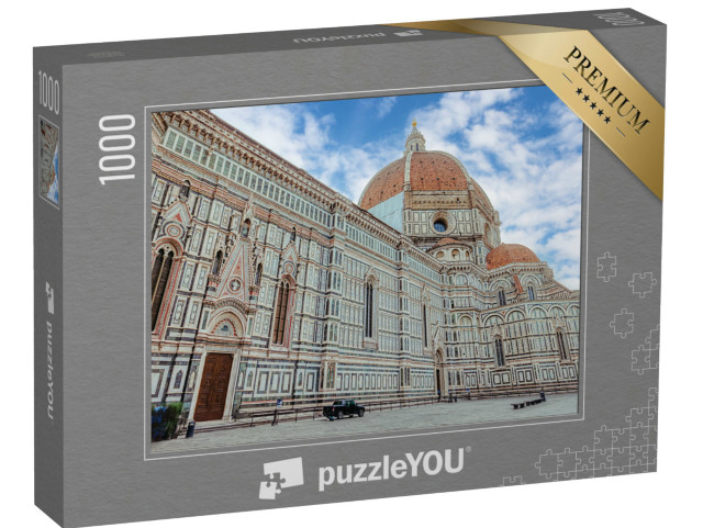 Puzzle 1000 pezzi „La cattedrale di Firenze è l'edificio più famoso, Cattedrale di Santa Maria del Fiore, Toscana“