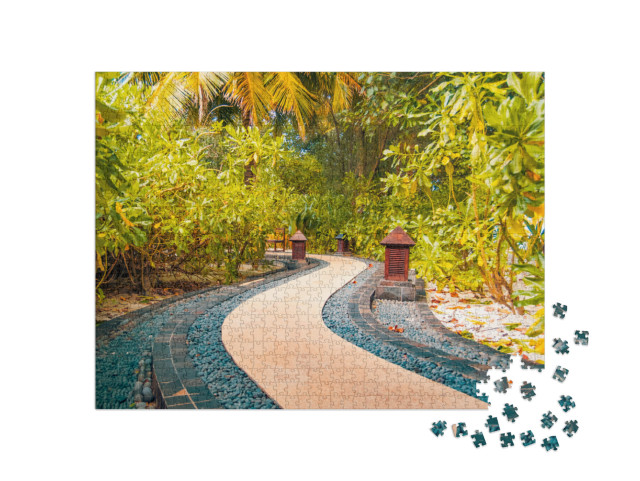 Puzzle 1000 pezzi „Giardino zen giapponese“