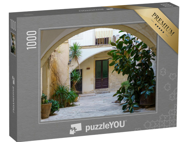 Puzzle 1000 pezzi „Lecce, Puglia, Italia: esterni di edifici storici“