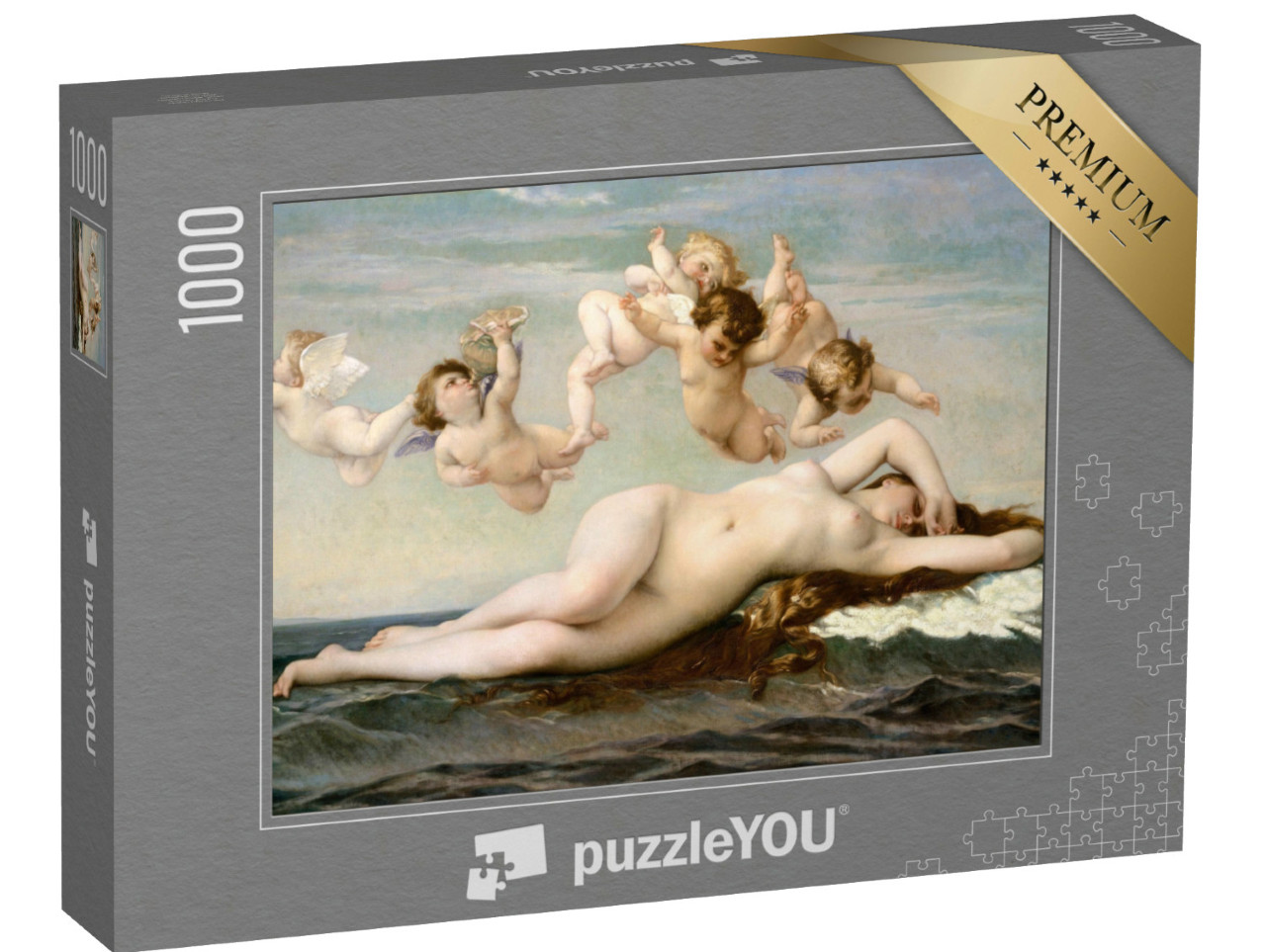 Puzzle 1000 pezzi „Nascita di Venere, Alexandre Cabanel, 1875“