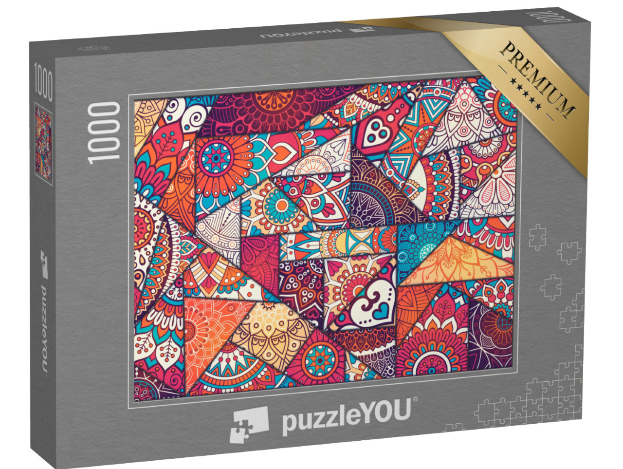 Puzzle 1000 pezzi „Modello patchwork“