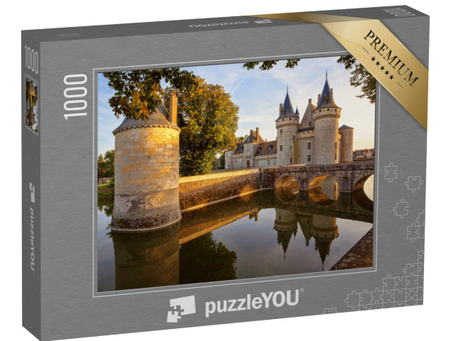 Puzzle 1000 pezzi „Sully-sur-loire, Francia - Castello nella Valle della Loira“