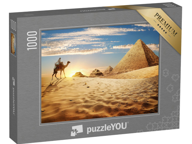 Puzzle 1000 pezzi „Tramonto nel deserto“