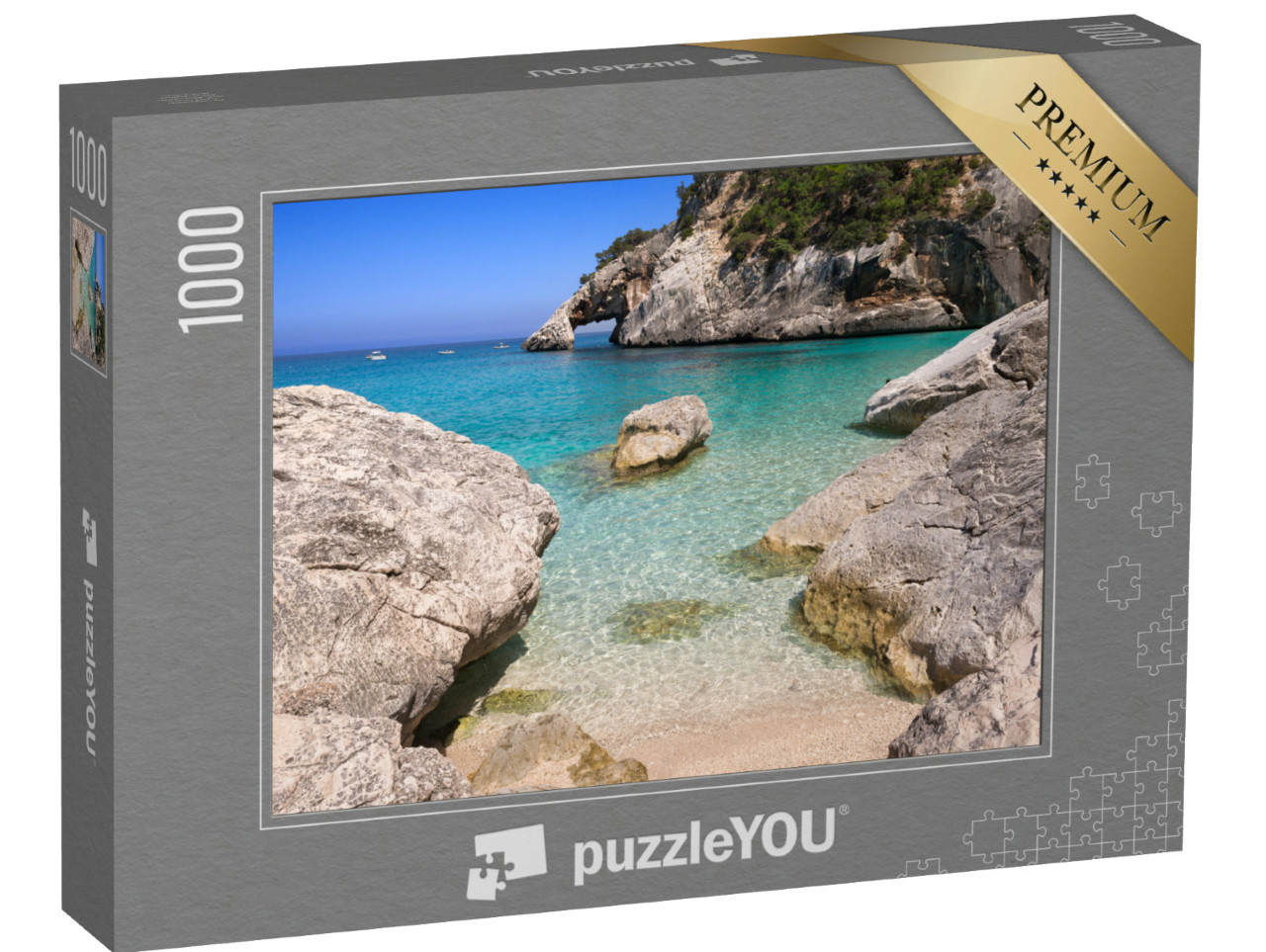 Puzzle 1000 pezzi „Sardegna, Cala Goloritze, Ogliastra, Italia“