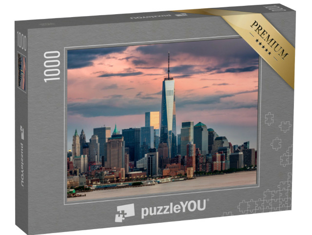 Puzzle 1000 pezzi „Centro commerciale mondiale di New York, USA“