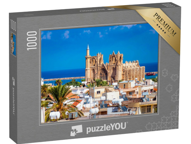Puzzle 1000 pezzi „Moschea Lala Mustafa Pasha, Famagosta, Cipro“