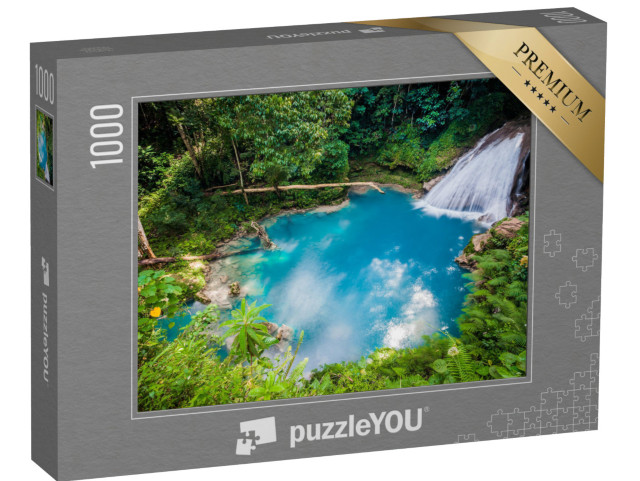 Puzzle 1000 pezzi „Buco blu in Giamaica“