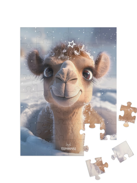 Puzzle 48 pezzi „YOUMANIMALS: Smilla“