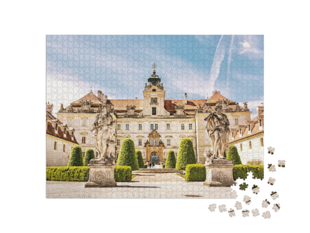 Puzzle 1000 pezzi „Residenze barocche di Valtice, Europa centrale“