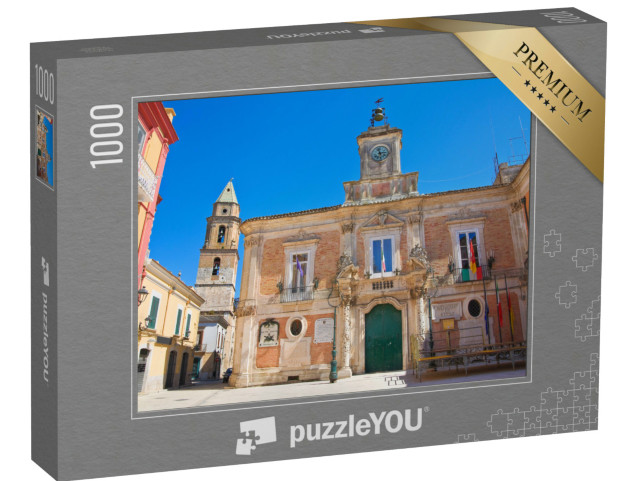 Puzzle 1000 pezzi „Palazzo del Municipio. San Severo. Puglia. Italia.“