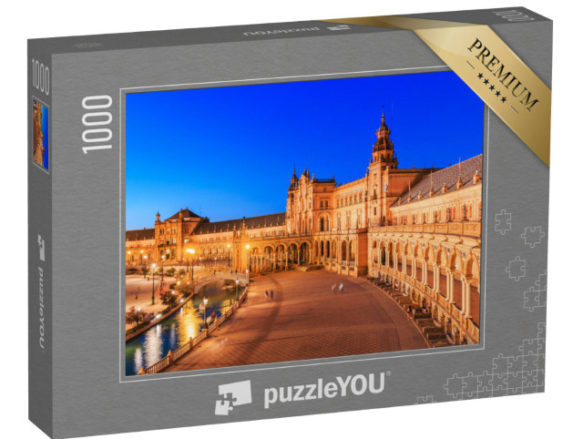 Puzzle 1000 pezzi „Siviglia, Spagna, Plaza de España“