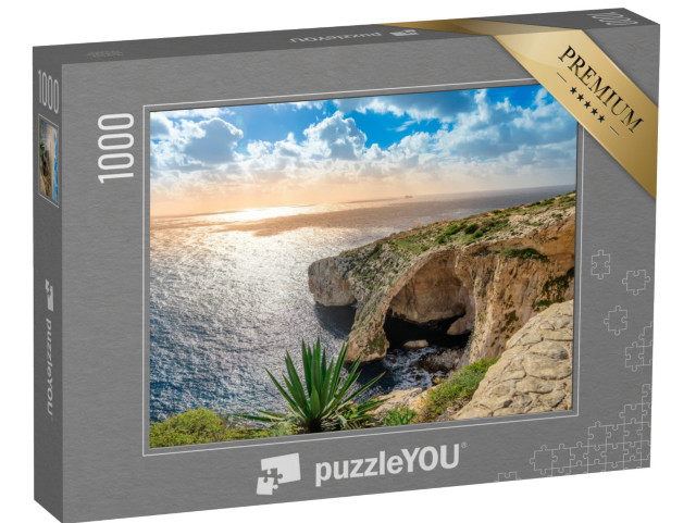 Puzzle 1000 pezzi „Grotta Azzurra, Malta“