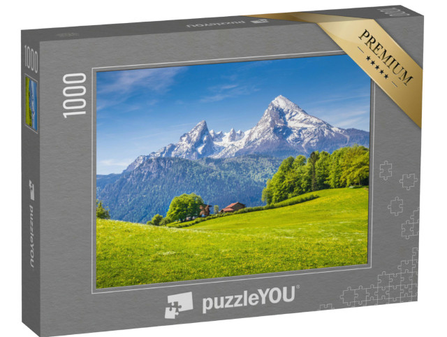 Puzzle 1000 pezzi „Parco nazionale del Berchtesgadener Land, Baviera, Germania“