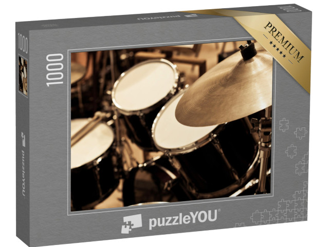 Puzzle 1000 pezzi „Studio dettagliato: una batteria“