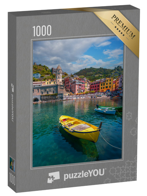 Puzzle 1000 pezzi „Vernazza è uno dei cinque borghi delle Cinque Terre.“