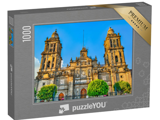 Puzzle 1000 pezzi „La Cattedrale Metropolitana di Città del Messico“