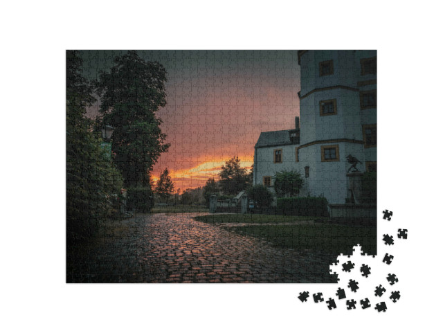 Puzzle 1000 pezzi „Castello di Schmidmühlen, distretto di Amberg-Sulzbach“