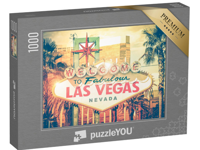 Puzzle 1000 pezzi „Benvenuti nella favolosa Las Vegas“