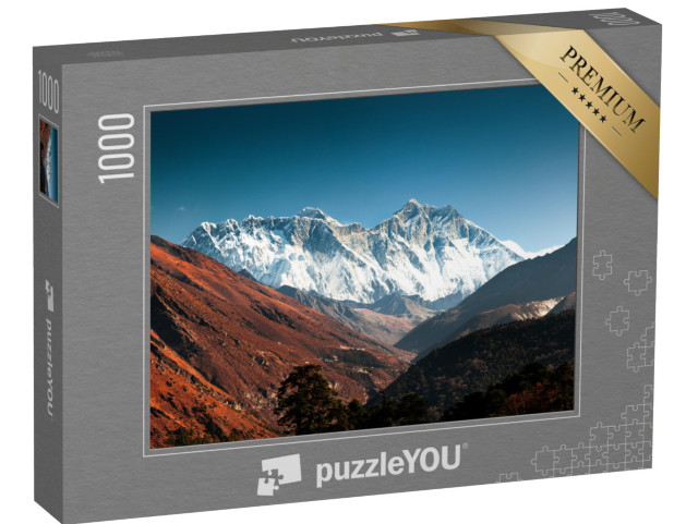 Puzzle 1000 pezzi „Everest, Lhotse e Nuptse, Nepal“