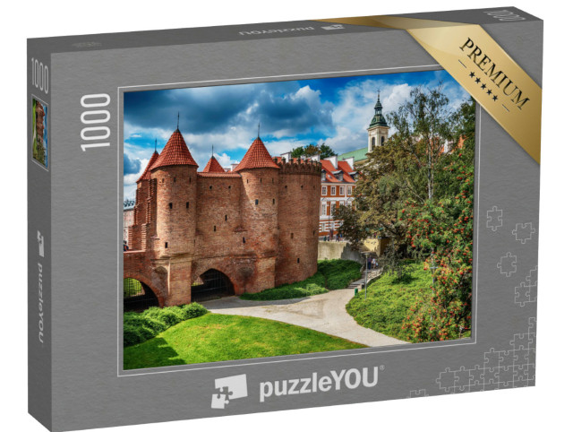 Puzzle 1000 pezzi „Barbacane di Varsavia, Polonia“