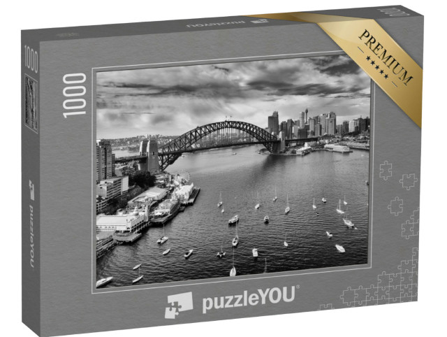 Puzzle 1000 pezzi „Sydney, con l'Harbour Bridge al centro“