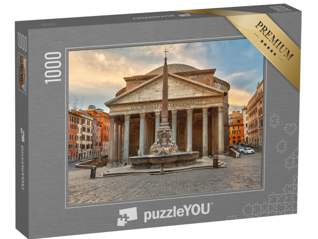 Puzzle 1000 pezzi „Il Pantheon di Roma“