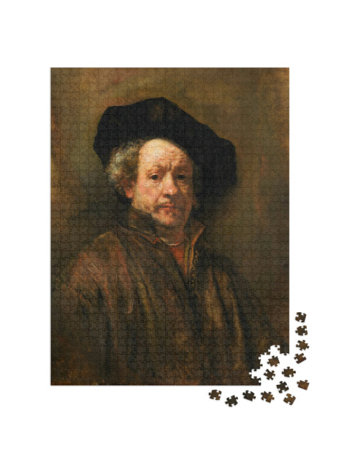 Puzzle 1000 pezzi „Rembrandt - Autoritratto“