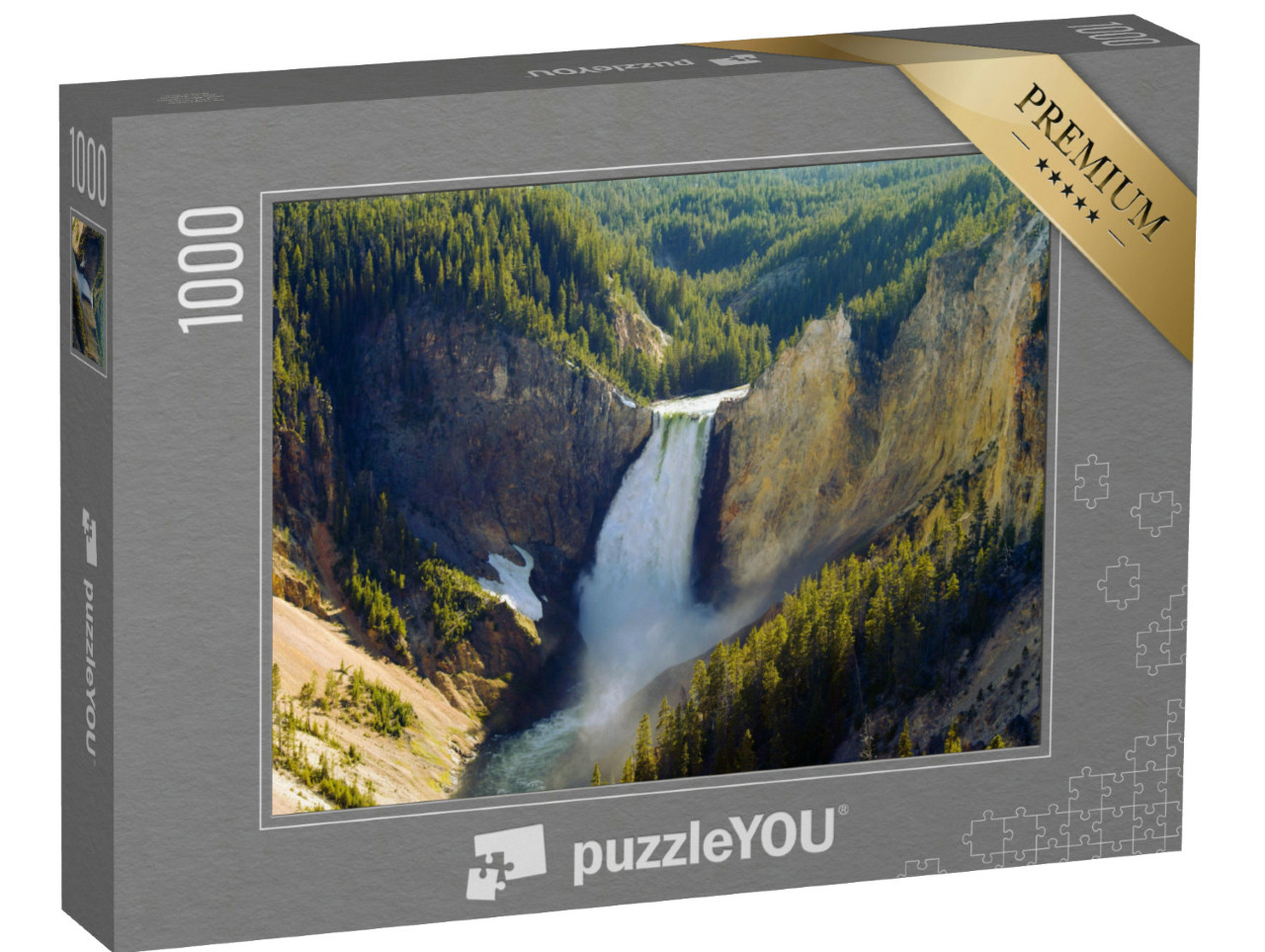 Puzzle 1000 pezzi „Grand Canyon del Parco Nazionale di Yellowstone“
