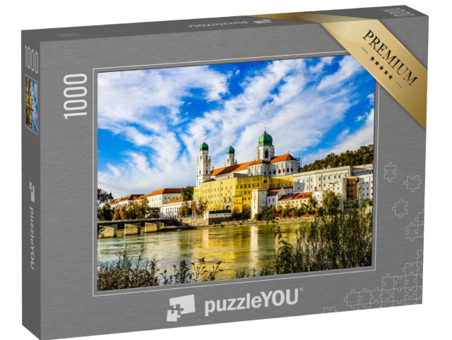 Puzzle 1000 pezzi „Centro storico di Passau, Baviera, Germania“