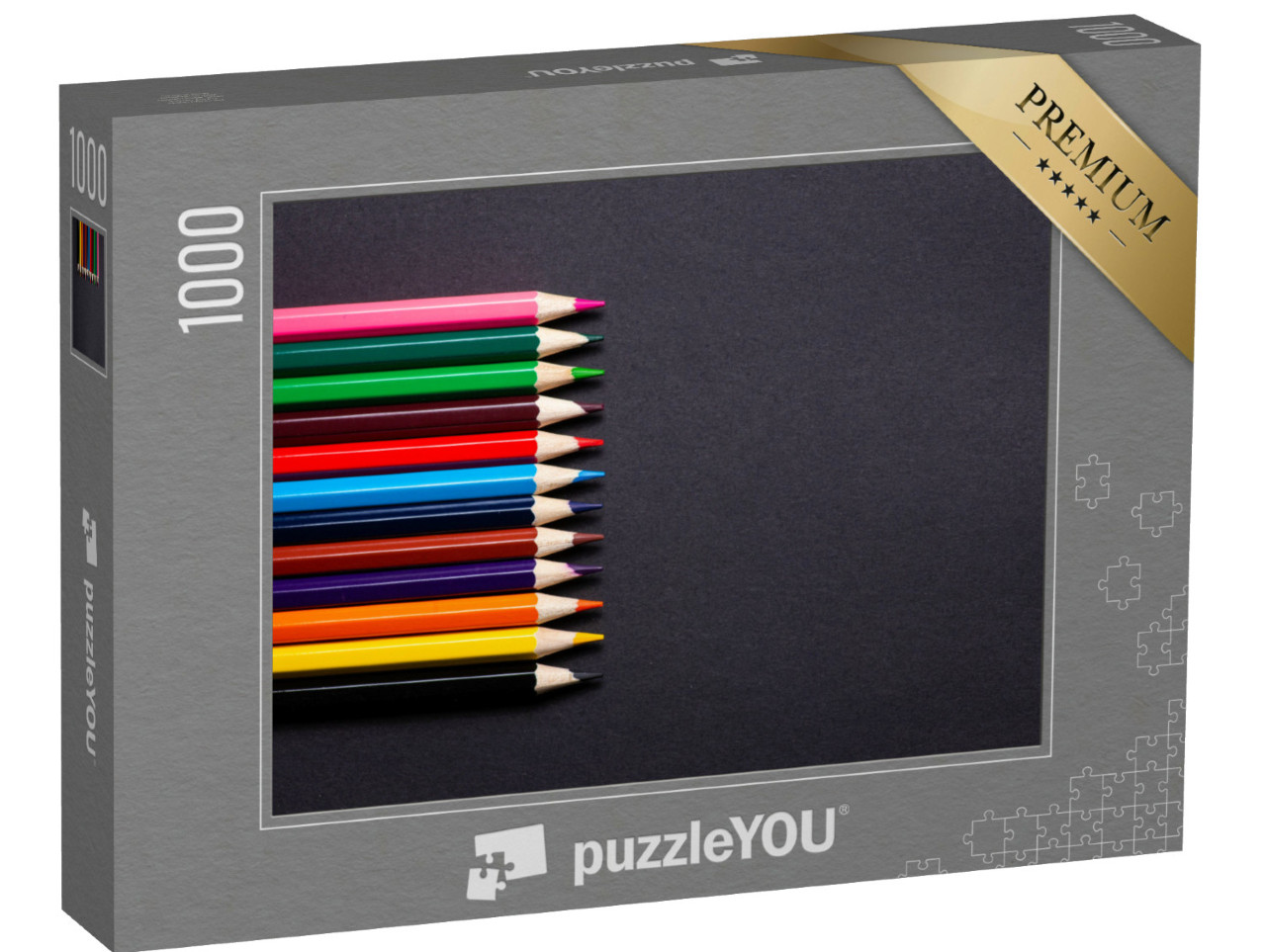 Puzzle 1000 pezzi „Matite colorate“