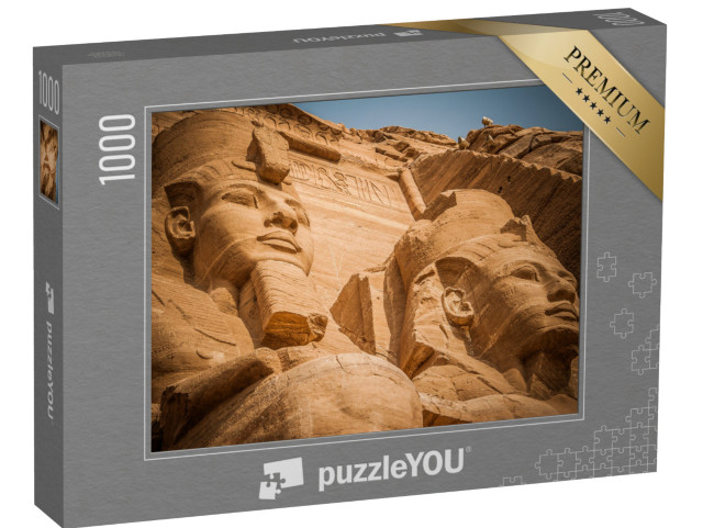 Puzzle 1000 pezzi „Ritratti di faraoni, Abu Simbel, Egitto“