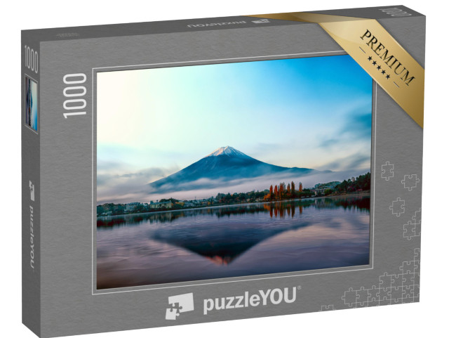 Puzzle 1000 pezzi „Il Monte Fuji nelle prime ore del mattino, Giappone“