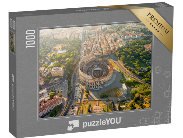 Puzzle 1000 pezzi „Roma, Italia. Colosseo - Anfiteatro romano monumentale a tre piani“