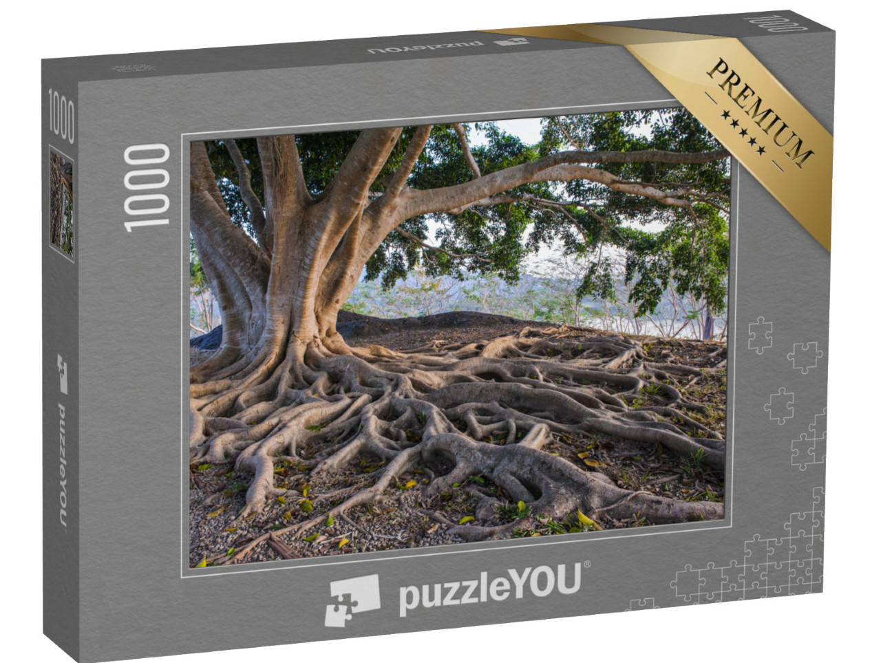 Puzzle 1000 pezzi „Una grande radice di albero“