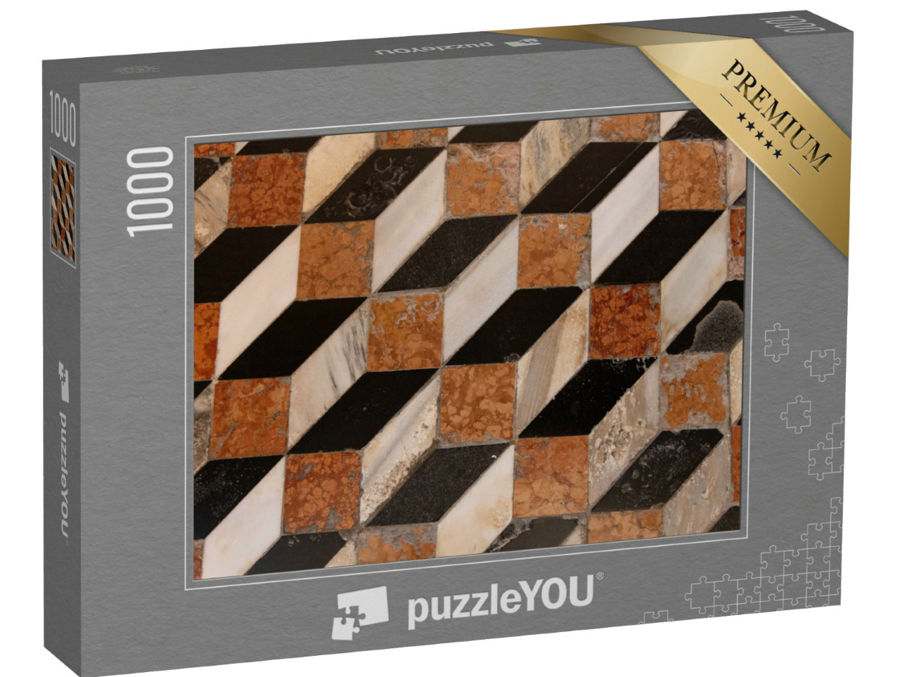 Puzzle 1000 pezzi „Pavimenti storici a Venezia. Pavimenti di chiese italiane“