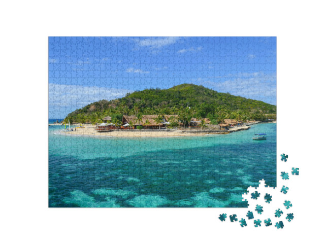 Puzzle 1000 pezzi „Isola Castaway, arcipelago delle Mamanucas, Fiji“