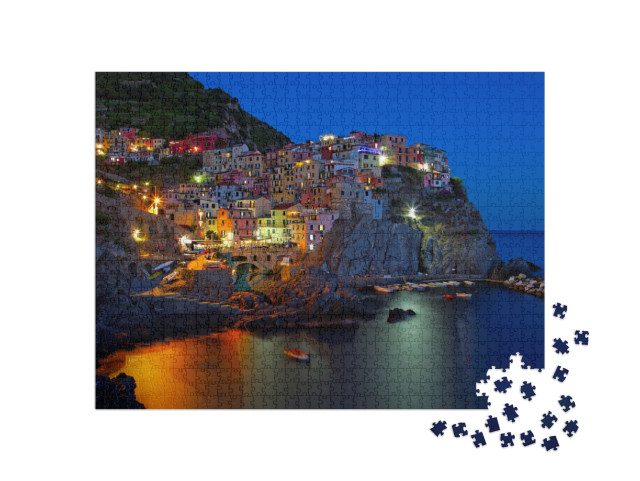Puzzle 1000 pezzi „Manarola, Cinque Terre, Italia“
