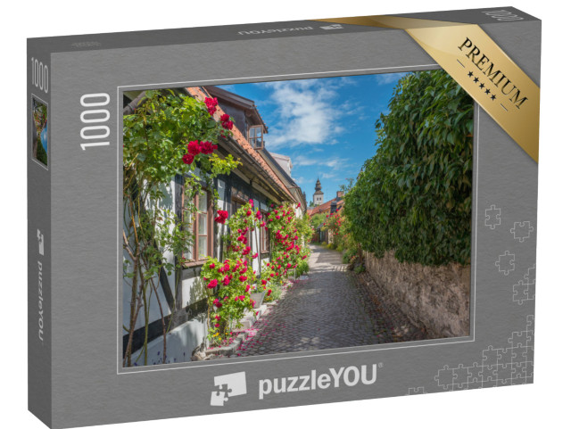 Puzzle 1000 pezzi „La storica città anseatica di Visby in Svezia“