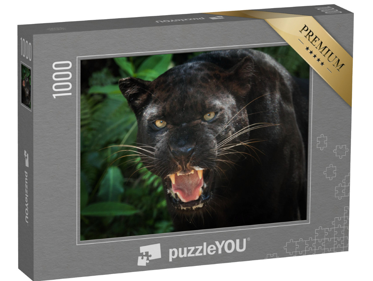 Puzzle 1000 pezzi „Pantera Nera“