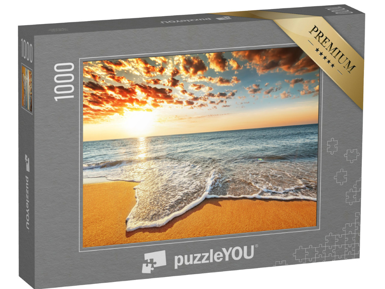 Puzzle 1000 pezzi „Alba in riva all'oceano“