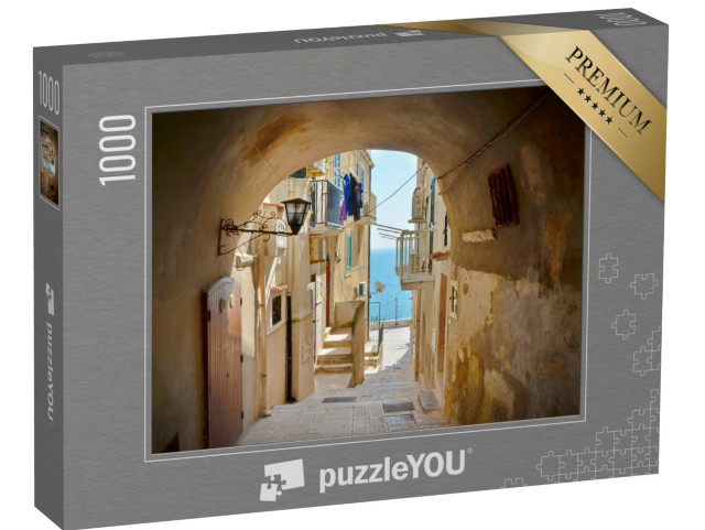 Puzzle 1000 pezzi „bellissimo paesaggio a Vieste“