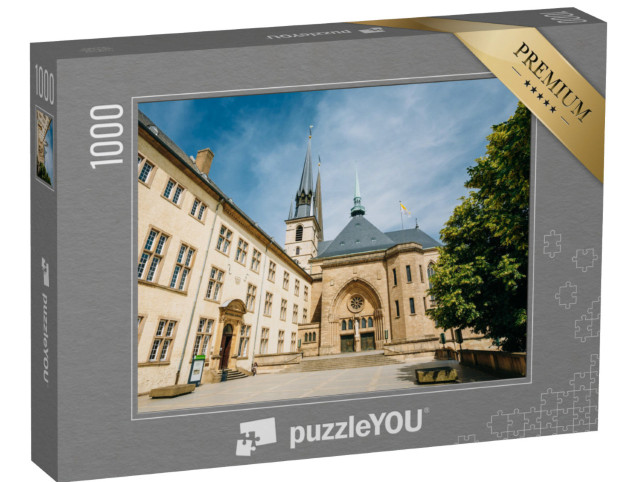 Puzzle 1000 pezzi „Cattedrale di Notre-Dame, Granducato di Lussemburgo“