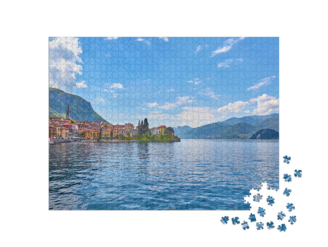 Puzzle 1000 pezzi „Splendida vista sul lago di Como“