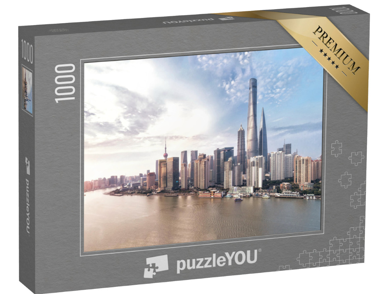 Puzzle 1000 pezzi „Skyline di Shanghai“