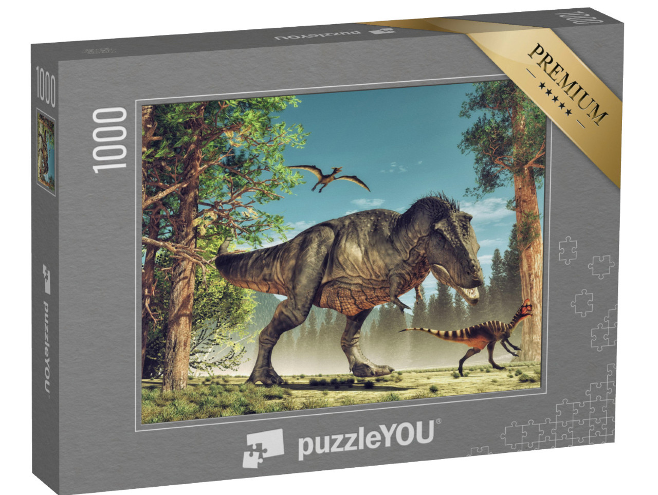 Puzzle 1000 pezzi „Dinosauri“