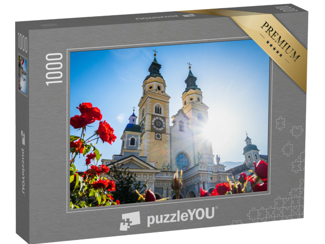 Puzzle 1000 pezzi „edificio storico nel centro storico di Bressanone in Italia“