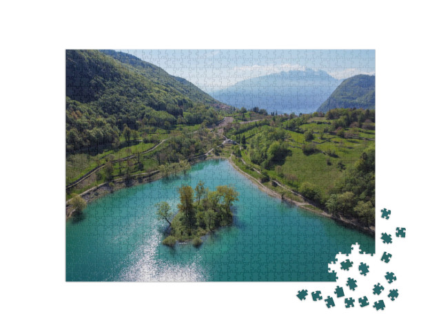 Puzzle 1000 pezzi „Lago di Tenno“